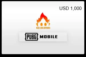 PUBG Mobile Exclusive KXZ Gift Card USD 1,000 (Global)