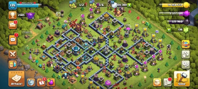 Th 13 wall's full max Th 13 98% max 2 skin hero