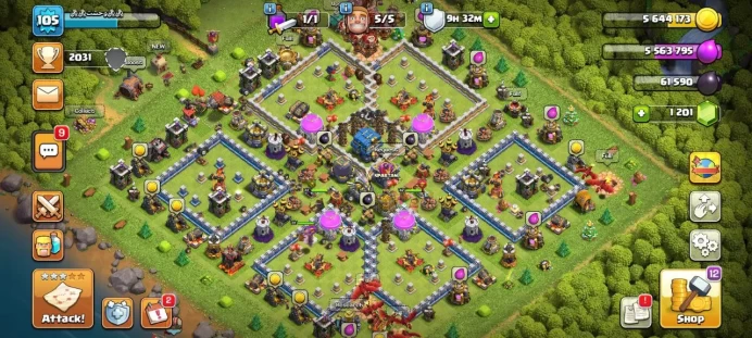 Th 12 96% max 500 medal 1200 gem Magic item full