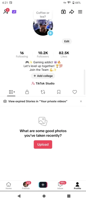 US Monetized Creator Rewards Program Account | 10k Real Followers & 82k Likes | Real screenshots + Full Access + Account in Good Standing