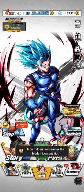B9-Android-14.000 Chrono Crytal+New UL SS4 Goku Full Red Star+LL SS4 Gogeta+SS4 Goku+Soul+Event Farm CC