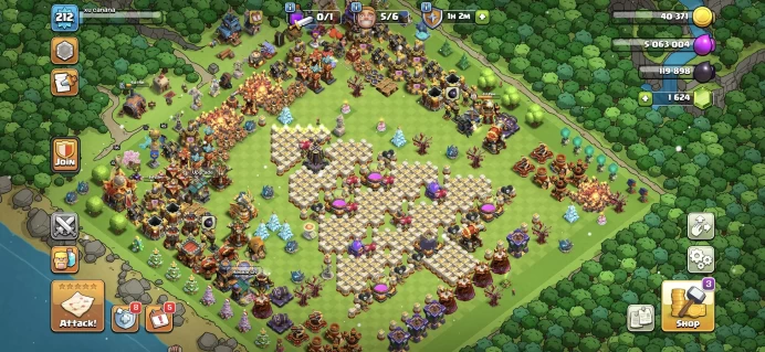 TH 16 MAX !! BK95 AQ95 GW70 MP80 RC45 !! ATB 5331 !! 1184 MEDALS !! 10 EPIC EQUIPMENTS (7 EPIC LVL20+)!! MAX BUILDER HEROES !! ON YOUR MAIL