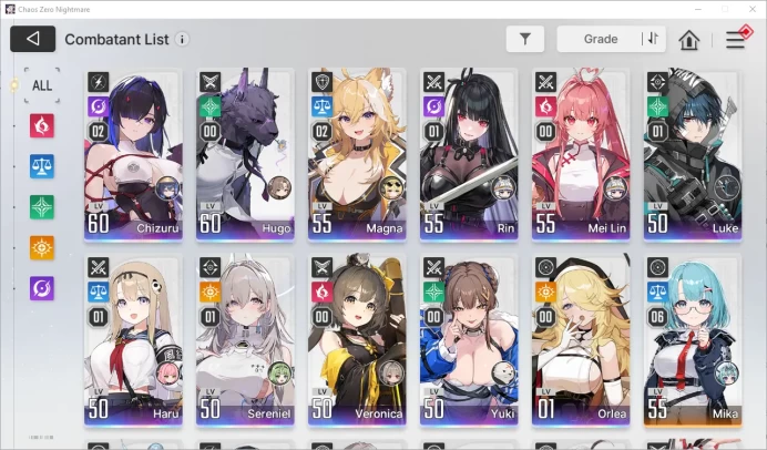 GLOBAL Lv52| WellBuild| 11 SSR 2 Sign (ChizuruM2,SerenielM1),HaruM1,MagnaM2,RinM1,Yuki,Meilin,Vero,etc + MikaM6|Stove| (CZN1492)