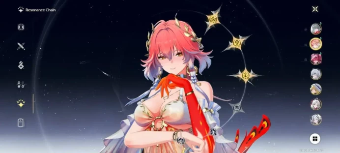 GOD ACCOUNT - EU - Union 80 - +25 5Stars (Characters&Weapons)- MORE CONS R6 - +90% MAP Complated - +890 Astrite - More Petties - [ALL INFO in 