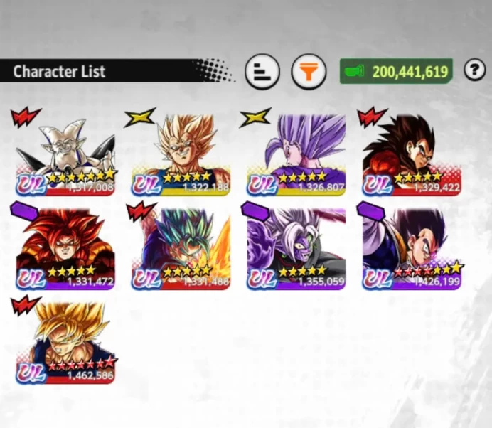 D847-IOS+Android-9 UL(Zamasu+SS4 Vegeta+Beast Gohan+SS4 Gogeta+Vegito+Majin)+33 Legend+Good Team GT+Fusion+Good Equip+New Goku&Vegeta+SS4 Goku