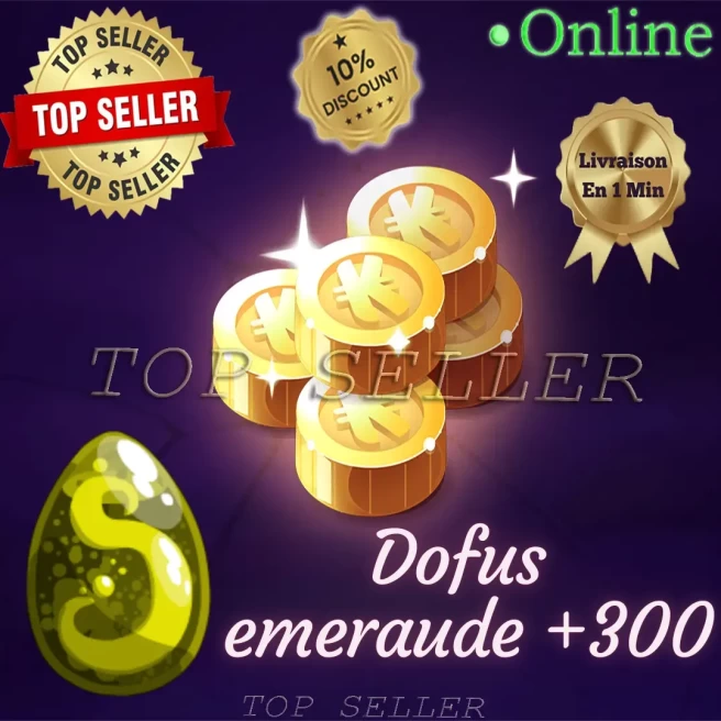 Kelerog : -30% Dofus Emeraude  + Dofus tutu + dofus pourpre  + Top bonus - Best Deal