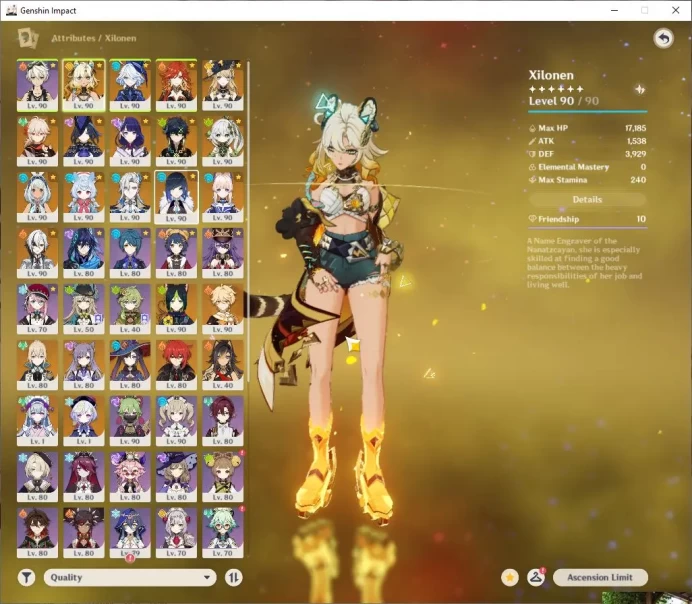 ASIA|AR 59|15 Limited+ 7[5* Weapon]|Neuvillette team|[MualaniC1,Arlechino,Xilonen,Navia,Nahida]+Sign|Take Email|Check SS(GI4299)