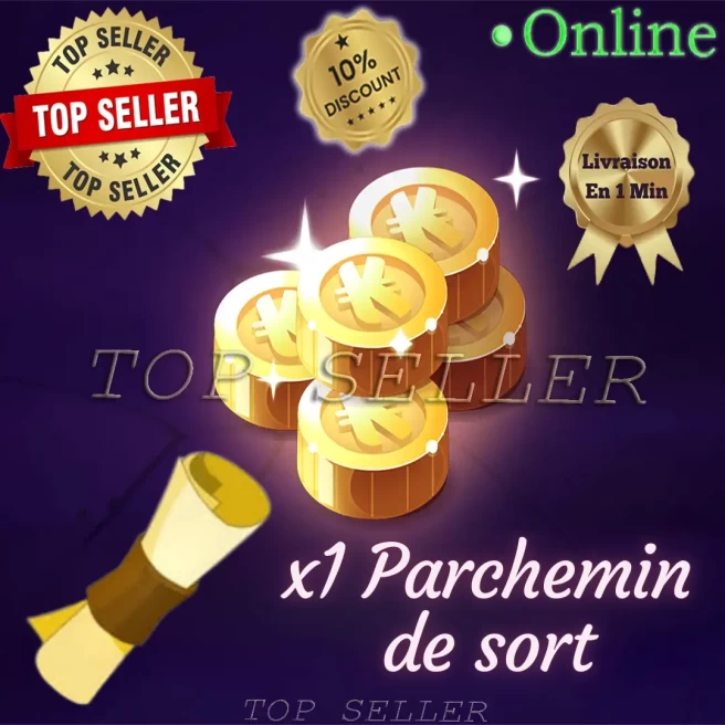 Tiliwan : x1 Parchemins de sort  + Top Bonus -  Best Deal