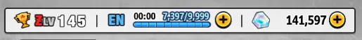 [Android Only] 141000 Crystal lvl145 999Slot Remover(BNID)