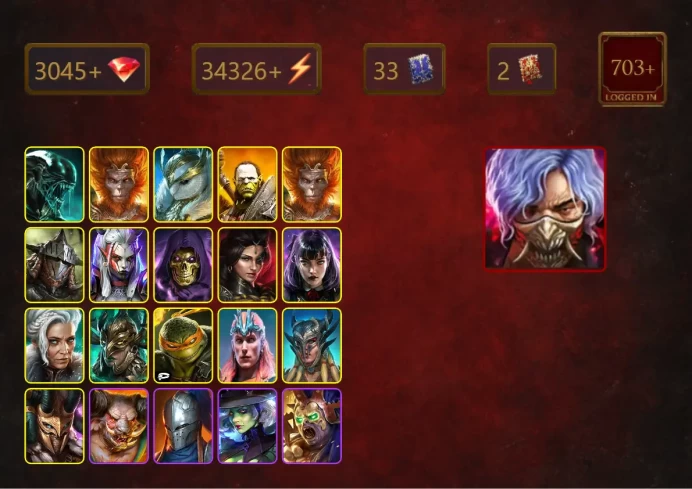 [STARTER]Toshiro+Acrizia+Xenomorph+Wukong+Gwyndolin the Silent+Rotos+Artak+Wukong+Rathalos+Visix+Skeletor+Adelyn+Alice+34Epics