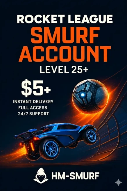 Rocket League Level 35 Smurf Accounts – Ready for Ranked | Full Access | Instant Delivery 