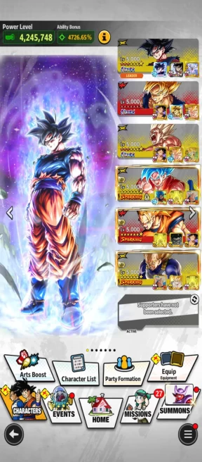 D838-IOS+Android-4 UL(Goku Uis 10 Red Star+SS Goku 10 Red Star)+Nice Team Goku+17 Legends Limited+Good Equipment+Goku Zenkai+Vegeta+Namek Goku
