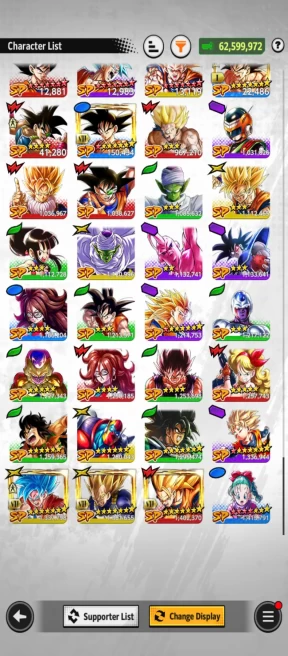 D838-IOS+Android-4 UL(Goku Uis 10 Red Star+SS Goku 10 Red Star)+Nice Team Goku+17 Legends Limited+Good Equipment+Goku Zenkai+Vegeta+Namek Goku