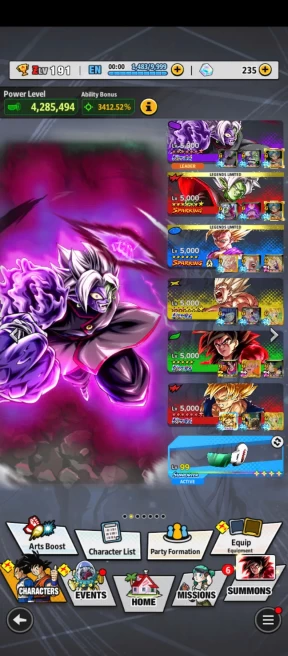 D854-IOS+Android-Meta Account-8 UL(SS4 Goku+Zamasu Full Red Star+SS Goku+Turles)+37 Legend+Vip Equi+Good Team Future+SS2 Gohan+Vegito+Broly+Rose