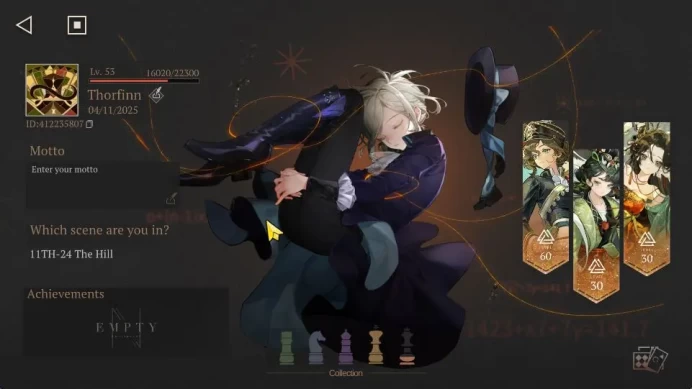 GLOBAL Lv 53|13 *6 Crew 5 Limit(Ezio,Kassandra,Liang Yue+Psy,Jiu Niangzi+Psy,Charon+Psy,Etc)|21K Clear Drop|Bluepoch|(RVS1280)