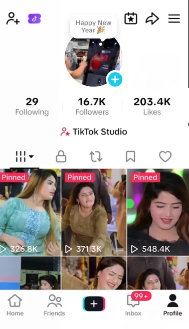 Instanly Delivery/ Monetized 16K Followers+203K Likes Account/ Creator Rewards Program Activated/ Live Stream/ Full Access