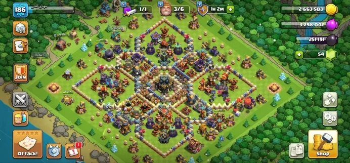 TH 17, 4 Equipment Epic 1 Lv 27, Defense High Level, Wall High Level, 4 Hero Skin, Magic Items