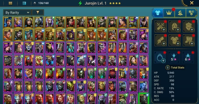 Starter acc with Donatello : 88k energy / 55 mln coins / Harima, Tyrant Ixlimor, Minaya, Arix, Ninja + 19 Login Legendaries / Fenax 2x