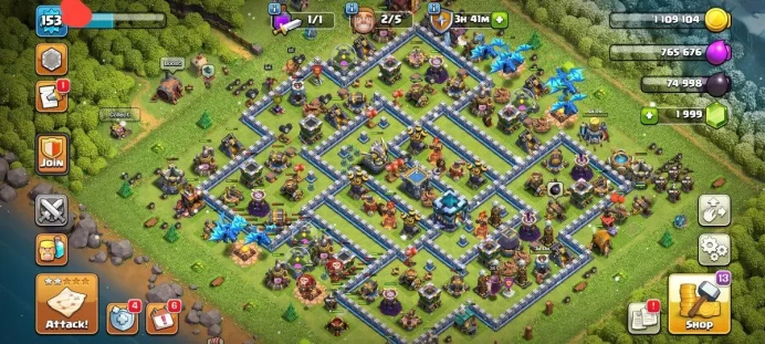 TH13 | Level 153 | BK 65-AQ 64-MP 35-GW 38 | Gem 1999 | Code 6263 | Secure account