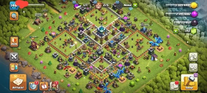 TH13 | Level 146 | BK 39-AQ 45-MP 40-GW 26- RC 8 | Gem 342 | Code 6325 | Secure account