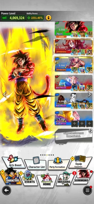 D861-IOS+Android-8 UL(SS4 Goku+Zamasu+Beast)+42 Legends L+Vip Equi+610 Millions Power+Good Team+Android 13+goku Saga+Trunks&Gohan+Broly+Piccolo