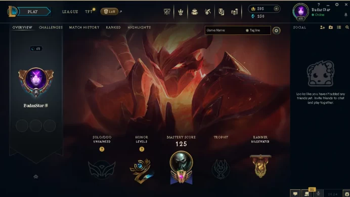EUW / UNRANKED / 47 Champ / 12 Good skins(9 Epic) / 595 RIOT POINTS / HONOR 3 / S8 ACC / HANDMADE / FULL ACCES / CHEAP