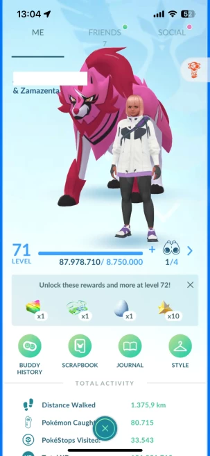Level 71, 2 Legend IV100, 245 Shiny, 184 Legend, 185 IV 100, 7 Shiny Legend, 20 Shadow Legend