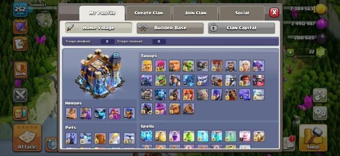 TH_18(WARDEN MAX)(30 WALL MAX )(ALL THINGS FULL MAX TH 17)(20 EQUIPMENT EPIC MAX)(B.B FULL MAX)(LIFTIME WARANTY)
