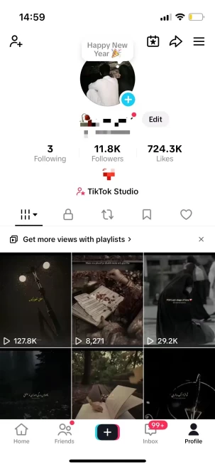 Instanly Delivery/ Monetized 11K Followers+720K Likes Account/ Creator Rewards Program Activated/ Live Stream/ Full Access