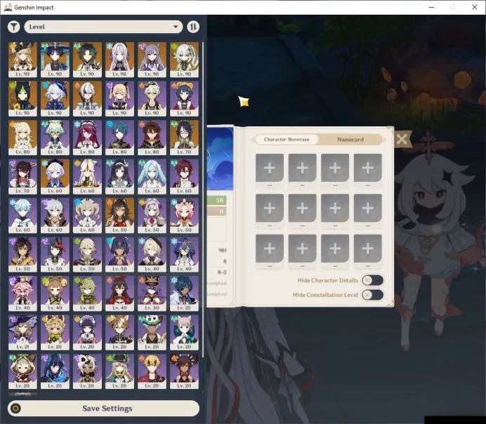 ASIA|AR 58|8 Limited +8 [5 *Weapon]|(Arlecc,Furina,Nahida)+Sign,Wandrr,Citlali,Navia,Etc|Primo 1,2K|Take Mail|Check SS(GI4378)