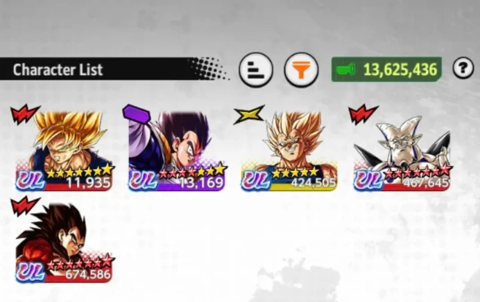B1-IOS+Android-6 UL(SS4 Vegeta Full Red Star+Majin Vegeta)+Team GT+God Goku+SS4 Goku+SS4 Gogeta+Goku GT+SS4 Goku and Vegeta