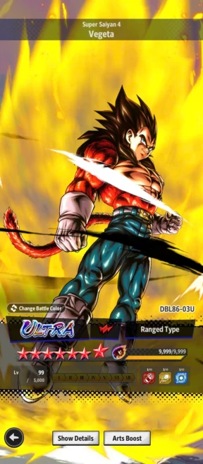 B2-IOS+Android-SS4 Vegeta Full Red Star+Team GT+SS4 Gogeta+Goku GT+Soul+Event Farm CC