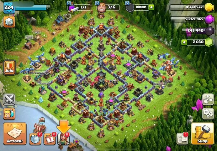 [FULL ACCESS]  VERY CHEAP - SEMI MAX - TH:17 - Lvl:224 - BK:97 - AQ:100 - PC:80 - GW:72 - RC:45 - BEST SELECT