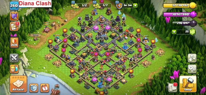 TH18-XP260 (5 Max Heroes-98 Max Walls-1 Max Builder Apprentice) 3 Max Epic Equipment-Lifetime Warranty-Immediate Delivery-TH10 Gift