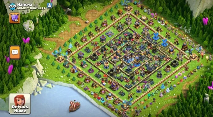Clash of Clans (Android/ios) SC ID- [Big Sale] TH 18 - Level 289- Heroes(100/103/91/76/51) - Build 10- Cheapest price