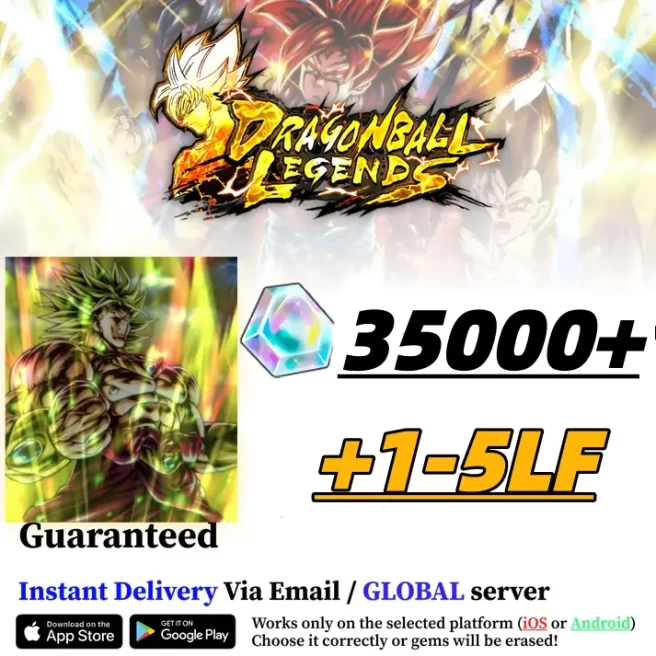 Global[Android only] ULULSuper Saiyan Broly +40000-45000 +1-5LF/Chrono Crystal| The plot has been completed |Dragon Ball Legend |