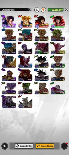ANDROID+IOS- Team GT+UL ss4 Goku Full+UL ss4 Vegeta 8S+Some Legends Limited+Sparking Good Star+ Have Equipment (D76)