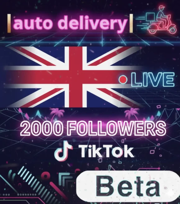 | United Kingdom Aged Account Beta Enabled |2000 followers |Full Mail Access | Creation 2024 |Auto Delivery | Live available|