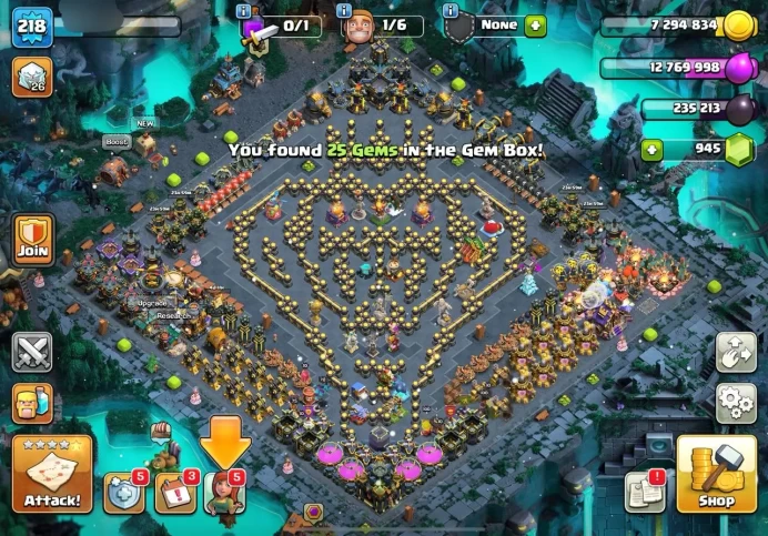 [FULL ACCESS] MAX - 4 HERO MAX - EQUIPMENT MAX - TH:17 - Lvl:218 - BK:100 - AQ:100 -PC:78 - GW:75 - RC:50 -BEST SELECT