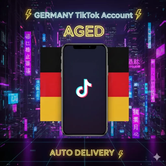 Germany Aged TikTok Account | Auto-Delivery