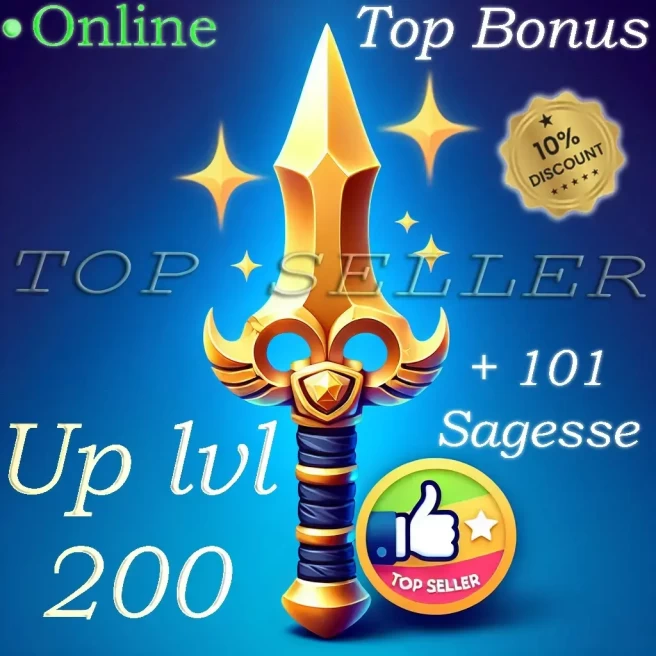 Boune : up lvl 1 a 200 ( power levling )