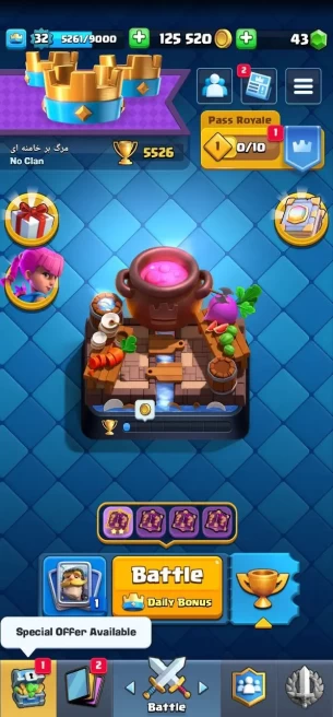 Clashroyall (Android/iOS)  KT 10 -lvl 32 -Cards 102 /120 -  Max Card 1 / Lvl 13 Card 3 / Emote 20 / Tower skin 2 /Fast delivery