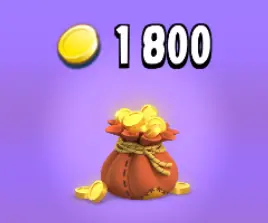 1800 Coins