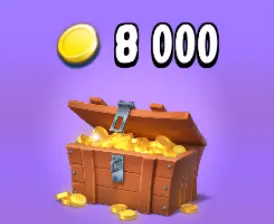8000 Coins