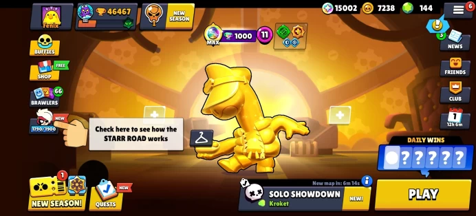 [Code 8708] Level 207 / 46k Trophy + 147 Skins / Very Cheap