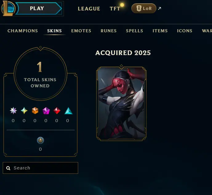  EUNE GOLD IV 75% WR  | Hand - ( leveled + Boosted  ) | Unverified  | 55475 BE  | 350 RP  | Check Description 