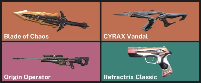 | EU | 4 SKINS | Full Access | INSTANT DELIVERY