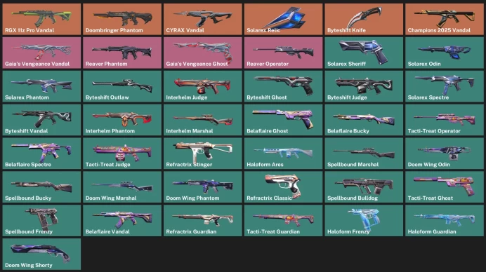 | EU | 43 SKINS | Full Access | INSTANT DELIVERY