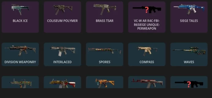 [Code 8737] Uplay / 83 lvl | Black Ices (3) | Attachment Skins (5) | Seasonals (3) + Gk / 57 Skins / Very Cheap