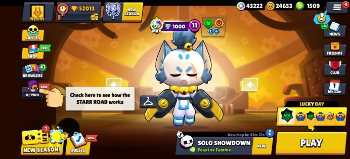 [Code 8739] Level 184 / 52k Trophy + 1500 Gems / 228 Skins / Very Rare